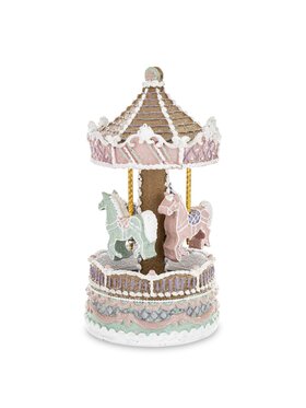 MIAhome MIAhome Figurka Piernikowa karuzela z pozytywką TIOVIO Kolorowy