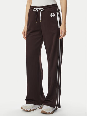 MICHAEL Michael Kors MICHAEL Michael Kors Donji dio trenerke MR630Y0K8N Tamno smeđa Regular Fit