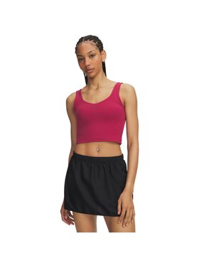 Under Armour Under Armour Top 6013773 Czerwony ciemny Slim Fit