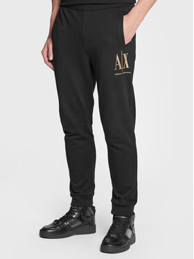Armani Exchange Armani Exchange Pantaloni da tuta 8NZPPQ ZJ1ZZ 1200 Nero Regular Fit