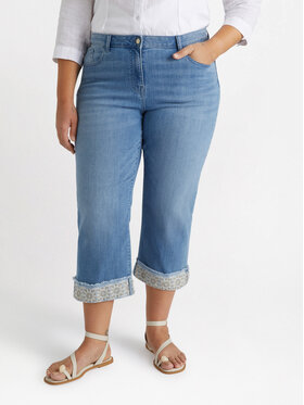 Fiorella Rubino Fiorella Rubino Jeansy P413T004987N004 Turkusowy Regular Fit