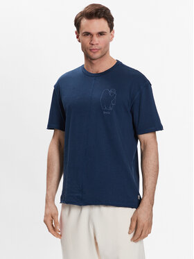 Outhorn Outhorn T-shirt TTSHM456 Blu scuro Regular Fit