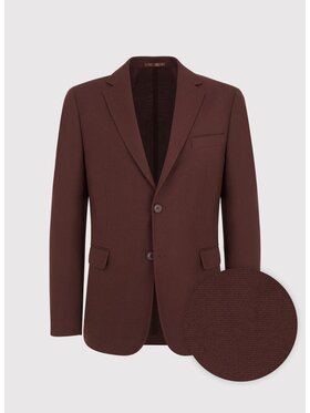 Pako Lorente Pako Lorente Marynarka P24WF-3X-008 Brązowy Slim Fit