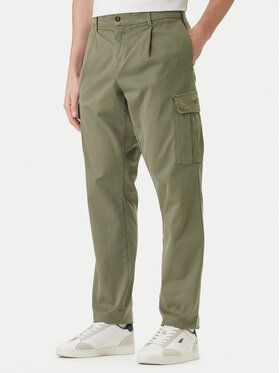 Aeronautica Militare Aeronautica Militare Spodnie materiałowe 261PA1718UCT04331 Zielony Regular Fit
