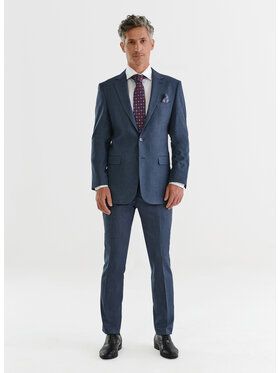 Pako Lorente Pako Lorente Garnitur P23WF-4G-004 Granatowy Slim Fit