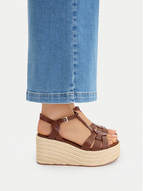 Badura Badura Espadrile EO-AMARI-LT0228-26-805 Smeđa