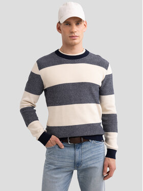 BIG STAR BIG STAR Sweter PASADOR Kolorowy Basic Fit