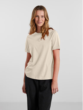 Pieces Pieces T-Shirt Ria 17086970 Beige Regular Fit