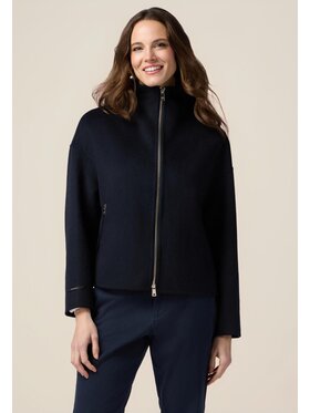 Oltre Oltre Cappotto 8678J000201N034 Blu Regular Fit