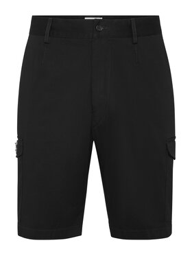 PHILIPP PLEIN PHILIPP PLEIN Pantaloncini 9389 Nero Regular Fit