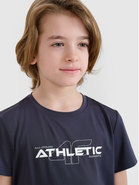 4F 4F T-Shirt 4FJWSS25TFTSM1209-22S Czarny Regular Fit