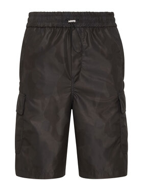 PHILIPP PLEIN PHILIPP PLEIN Szorty 18845 Czarny Regular Fit