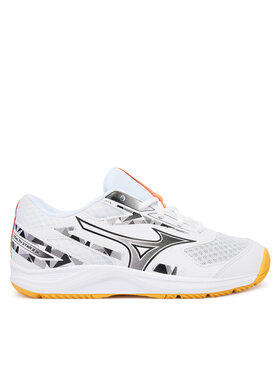 Mizuno Mizuno Încălțăminte pentru sporturi de interior Stealth Star 3 Jr. X1GC2507 Alb