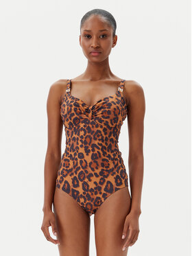 Chantelle Chantelle Бански костюм Sauvage C17UR0 Кафяв