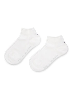 Tommy Hilfiger Tommy Hilfiger Set od 2 para dječjih niskih čarapa 301390 Bijela