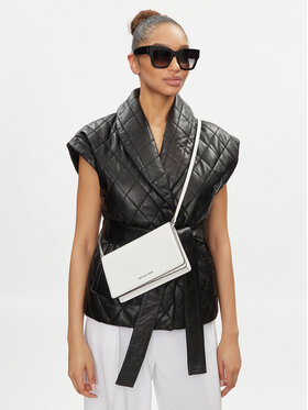 MICHAEL Michael Kors MICHAEL Michael Kors Ročna torba Jet Set 32S4SJ6C6L Bela