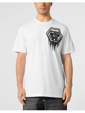 PHILIPP PLEIN PHILIPP PLEIN T-shirt 31078 Bianco Regular Fit