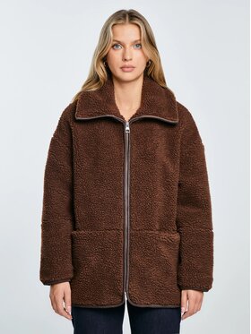 BIG STAR BIG STAR Bluza ANABELA_804_170 Brązowy Comfort Fit