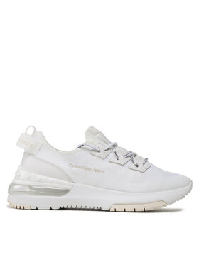 Calvin Klein Jeans Calvin Klein Jeans Sneakers Sporty Run Comfair Fluo Contr Wn YW0YW00938 Bianco