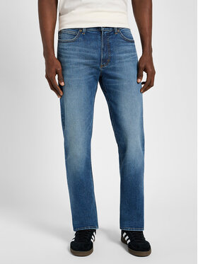 Lee Lee Jeansy X STRAIGHT Niebieski Regular Fit