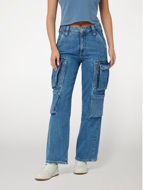 Guess Guess Jeansy 166883 Niebieski Relaxed Fit