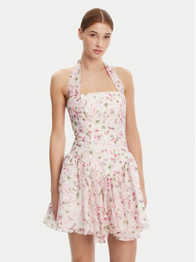BARDOT BARDOT Sukienka koktajlowa 59743DB Różowy Regular Fit