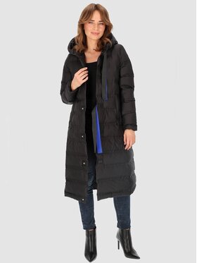 Perso Perso Kurtka damska BLH231010F Czarny Regular Fit