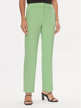YAS YAS Hlače Likka 26030744 Zelena Regular Fit