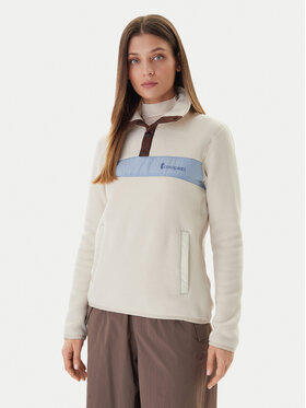 Cotopaxi Cotopaxi Felpa di pile Teca Fleece Full F21471W174 Écru Regular Fit