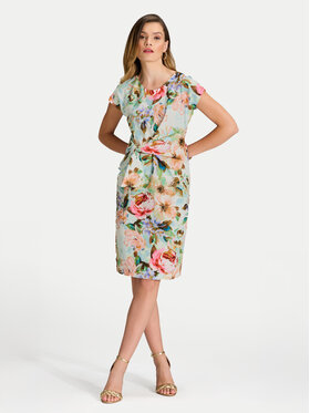 Swing Swing Koktel haljina 5AI20700 Šarena Regular Fit