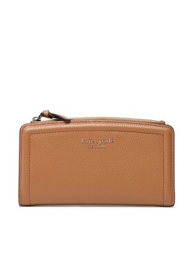 Kate Spade Kate Spade Didelė Moteriška Piniginė Zip Slim Wallet K5613 Ruda