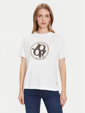JOOP! JOOP! T-Shirt 58 252JE58Tashi 30046236 Bílá Regular Fit