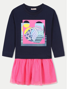 Billieblush Billieblush Džemper haljina U20508 Tamnoplava Regular Fit