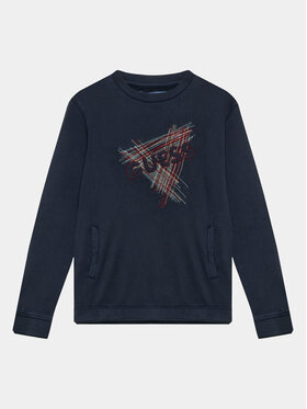 Guess Guess Sweatshirt L3BQ03 KAD74 Dunkelblau Regular Fit