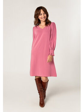 QUIOSQUE QUIOSQUE Sukienka codzienna Quiosque 4TP011504 Bordowy Regular Fit