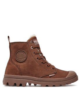 Palladium Palladium Schnürstiefeletten PAMPA HI ZIP WL 95982-292-M Braun