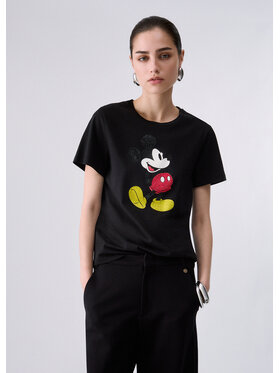Liu Jo Liu Jo T-Shirt WF6441JS904L9549 Czarny Regular Fit