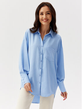 Roco Fashion Roco Fashion Bluzka Elisa Niebieski Oversize
