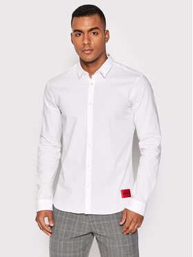Hugo Сорочка Ero3-W 50475687 Білий Extra Slim Fit