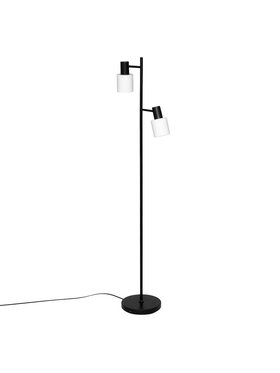 MIAhome MIAhome Lampa podłogowa Korver I czarna Czarny