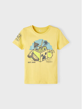 NAME IT NAME IT T-shirt 13217955 Giallo Regular Fit