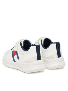 Tommy Hilfiger Tommy Hilfiger Superge Flag Low Cut Lace-Up/Velcro T1X9-34369-1843 M Bela