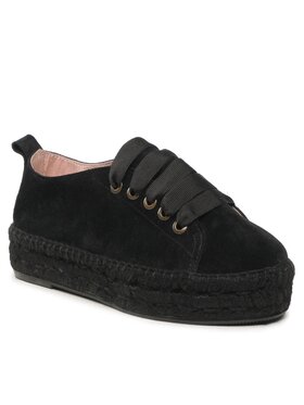 Manebi Manebi Espadrilles Lace-Up Espadrilles R 2.2 E0 Fekete