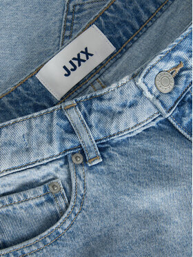 JJXX Jeans Kratke Hlače 12227837 Modra Straight Fit