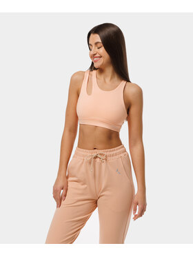 Carpatree Carpatree Biustonosz sportowy Fleur bra Pomarańczowy
