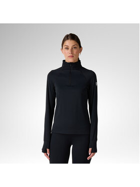 Rossignol Rossignol Bluza techniczna W Half Zip First Layer Czarny Slim Fit