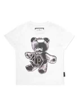 PHILIPP PLEIN PHILIPP PLEIN T-Shirt 19977 Bílá Regular Fit