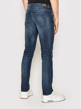 KARL LAGERFELD Jeans Hlače 265840 500899 Mornarsko Modra Regular Fit