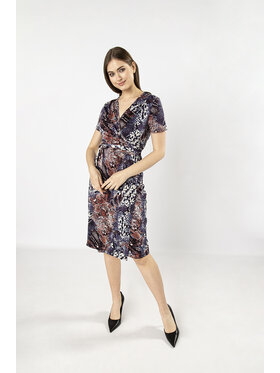 QUIOSQUE QUIOSQUE Sukienka codzienna VIOLET MAZI DRESS Fioletowy Regular Fit