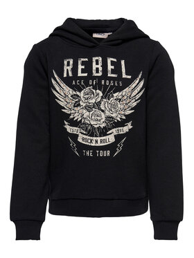 Kids ONLY Kids ONLY Світшот Nomi 15275726 Чорний Regular Fit
